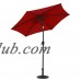 Grand Patio 7.5 ft. UV Protected Push Button Tilt and Crank Market Patio Umbrella   